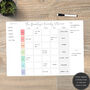 Personalised Rainbow Themed Family Whiteboard Planner, thumbnail 1 of 5