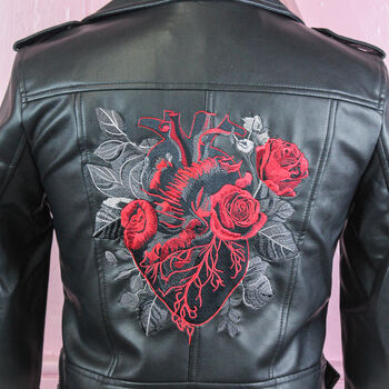 Cropped Anatomical Heart Jacket, 3 of 11