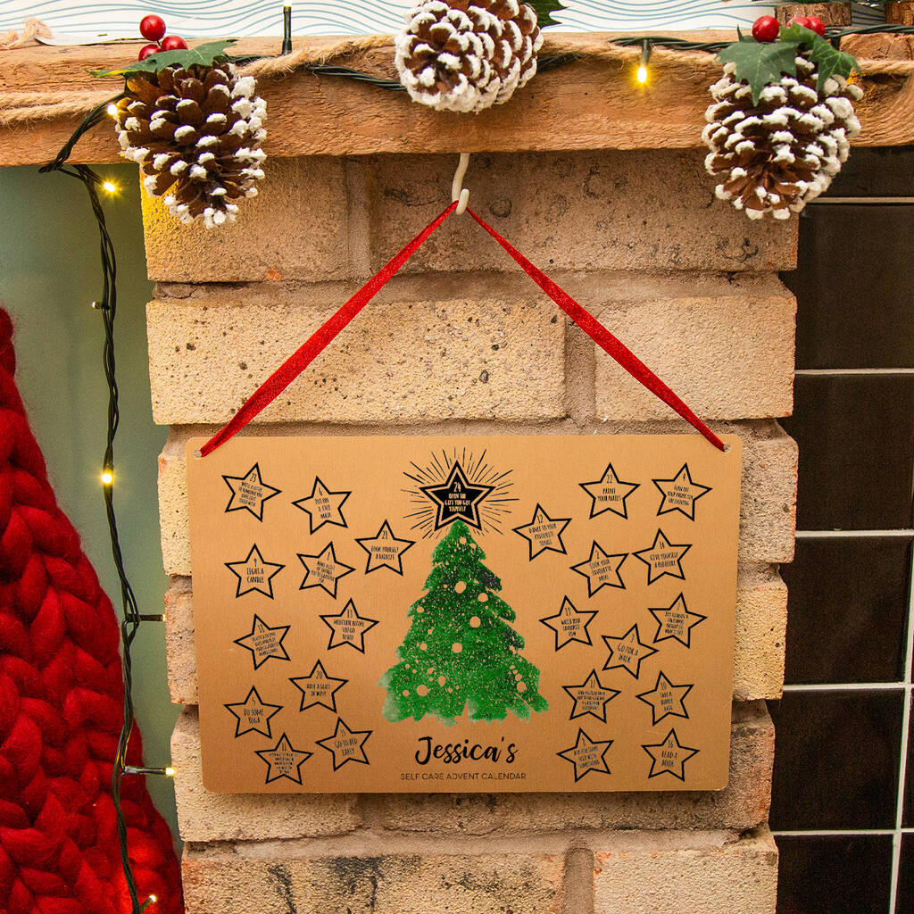 Personalised Reusable Self Care Advent Calendar By Ellie Ellie 