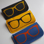 Hand Printed Soft Leather Sunglasses Case, thumbnail 2 of 10
