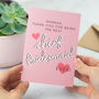 Personalised Thank You Card For Bridesmaid, thumbnail 3 of 6
