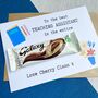 Teaching Assistant Thank You Chocolate Galaxy Card, thumbnail 2 of 4