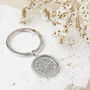 90th Birthday 1935 Sixpence Coin Keyring, thumbnail 2 of 9