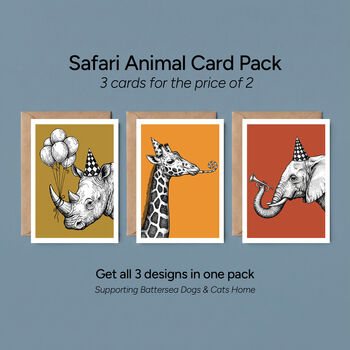 Rhino Birthday Card, 4 of 6