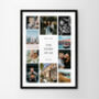 Personalised Photo Poem Funeral Print, thumbnail 7 of 7