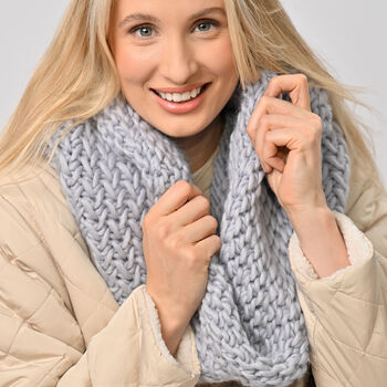 Fisherman's Cowl Easy Knitting Kit, 2 of 6