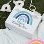 Personalised Pastel Rainbow Children's Keepsake Box, thumbnail 2 of 7