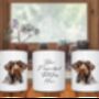 Personalised German Wirehaired Pointer Dog Hearts Pet Gift Mug, thumbnail 2 of 2