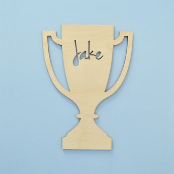 Personalised Trophy Name Sign, 2 of 8