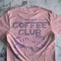 Coffee Club, Unisex Graphic T Shirt, thumbnail 4 of 11