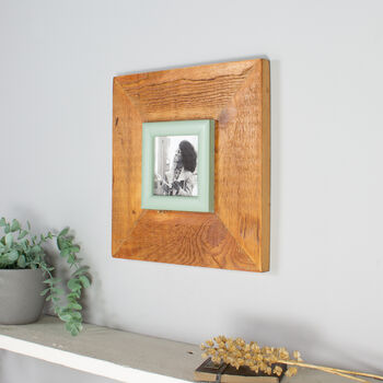 Reclaimed Wooden Photo Frame Handmade In The UK, 6 of 7