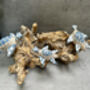 Set Of Three Swimming Turtles On Driftwood – Handmade Gift, thumbnail 3 of 11