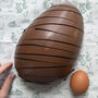 Giant Nutella And Candyfloss Filled Easter Egg Half, thumbnail 4 of 4