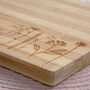 Spring Floral Bamboo Serving Board, thumbnail 3 of 7