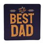Best Dad Mug, Socks And Coaster Set Fathers Day Gift Set, thumbnail 6 of 9