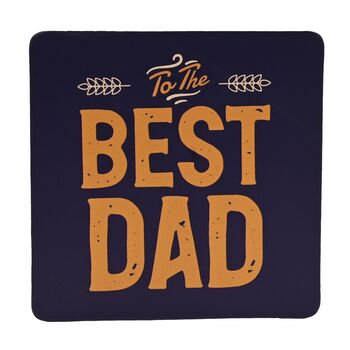 Best Dad Mug, Socks And Coaster Set Fathers Day Gift Set, 6 of 9