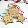 Personalised Engraved Star Decoration, thumbnail 5 of 6