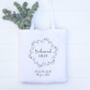 Personalised Wedding Bridesmaid Bridal Party Tote Bag, thumbnail 1 of 4