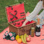 Salisbury Willow Picnic Hamper For Two, thumbnail 2 of 5