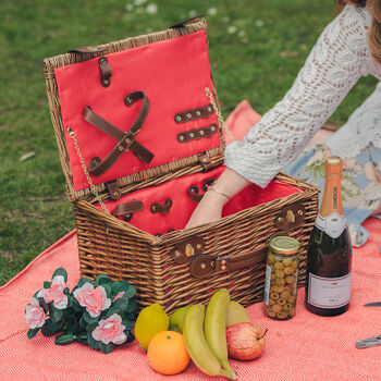 Salisbury Willow Picnic Hamper For Two, 2 of 5