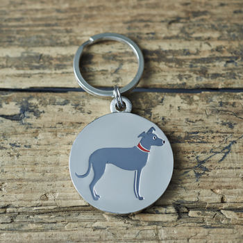 Lurcher ID Dog Name Tag, 2 of 5