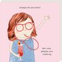 Humorous Birthday Card For A Friend Not Now Girl, thumbnail 1 of 2