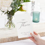 Simple Elegance Script Table Number Cards, thumbnail 2 of 7