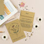 Thanks A Bunch Personalised Seed Packet, thumbnail 4 of 6