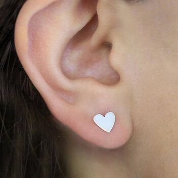 Sterling Silver Ball Stud Ear Jackets, 5 of 6