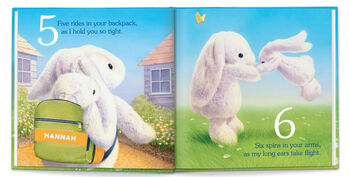 Personalised Children's Book, My Snuggle Bunny, 7 of 10
