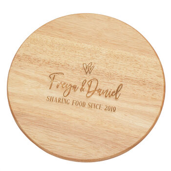Personalised Couples Lazy Susan, 6 of 6