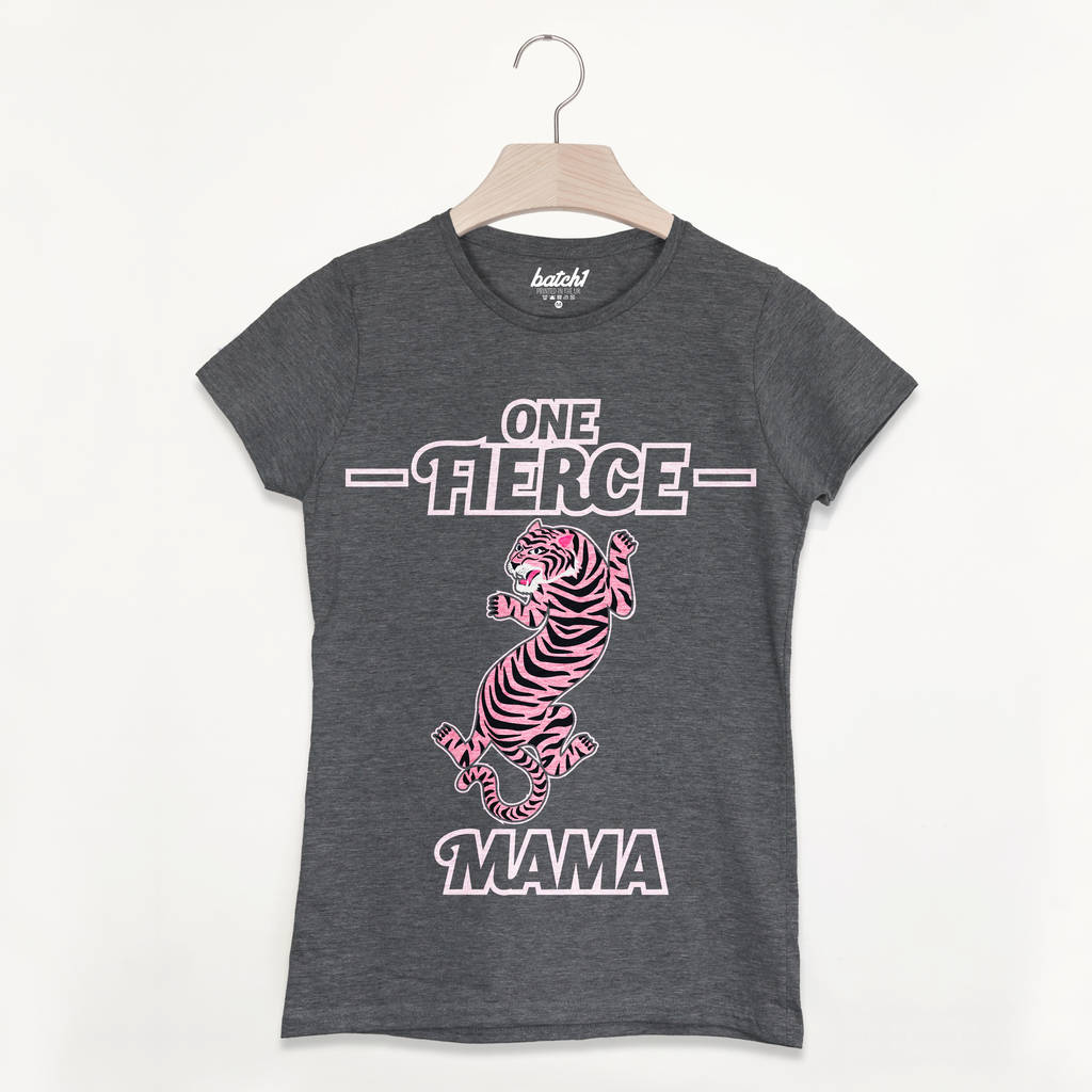 One Fierce Mama Women's Slogan T Shirt