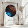 The Night We Met Personalised Star Map Print Dating Couples Gift, thumbnail 1 of 12