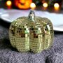 Handcrafted Mosaic Disco Pumpkin Autumn And Halloween, thumbnail 7 of 7