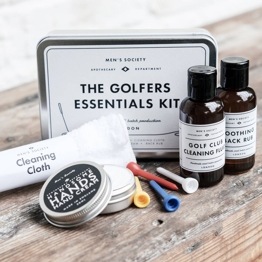 essential golfers accessories kit by men's society