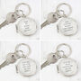 Personalised Fathers' Day Keyring, thumbnail 4 of 6