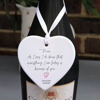 Personalised Mother Of The Bride Wedding Day Gift, 2 of 3
