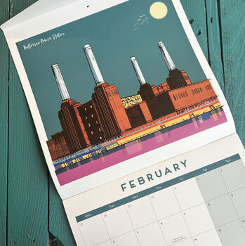 London Illustrated Locations 2025 Calendar, 3 of 12