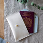 Couples Passport Case For Wedding Gifts, thumbnail 5 of 9