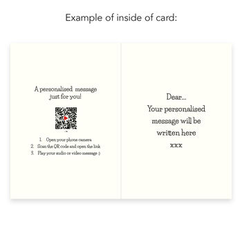 Frameable Keepsake Wedding Gig Style Card To Personalise, Large, 7 of 7