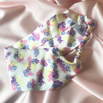 Floral Print Scrunchie And Headband Set, 2 of 6