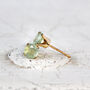 Green Prehnite Stud Earrings, thumbnail 6 of 12