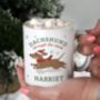 Personalised Dachshund Through… Christmas Mug, thumbnail 1 of 3