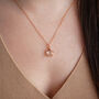 Quartz Crystal Star Necklace, thumbnail 2 of 11