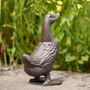 6th Anniversary Iron Duck Garden Ornament, thumbnail 4 of 8