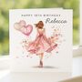 Personalised 18th Birthday Card For Her Daughter Balloons, thumbnail 4 of 8