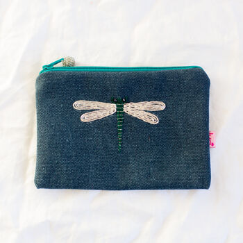 Embroidered Dragonfly Purse, 5 of 6