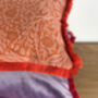 Orange William Morris Marigold 13' x 18' Cushion Cover, thumbnail 2 of 8