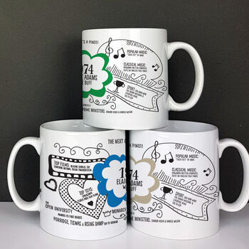 Personalised 1974 Mug For 50th Birthday Gift, 4 of 12