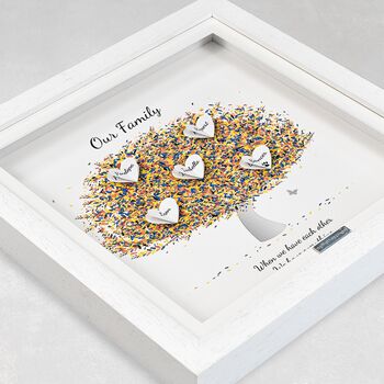 3D Personalised Family Tree Print In Six Colours, 8 of 12